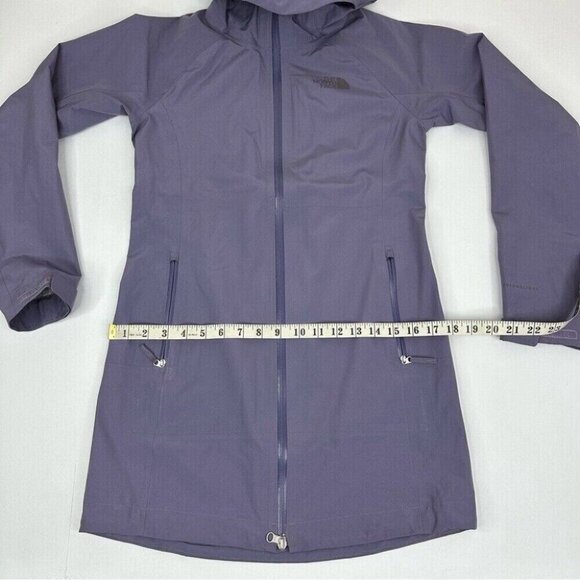 The North Face Women's Lunar Slate Dryzzle Futurelight Luxury Rain Jacket XS/C35 - Picture 15 of 16